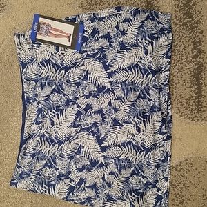 Tranquility by Colorado Clothing Blue and White Skirt
